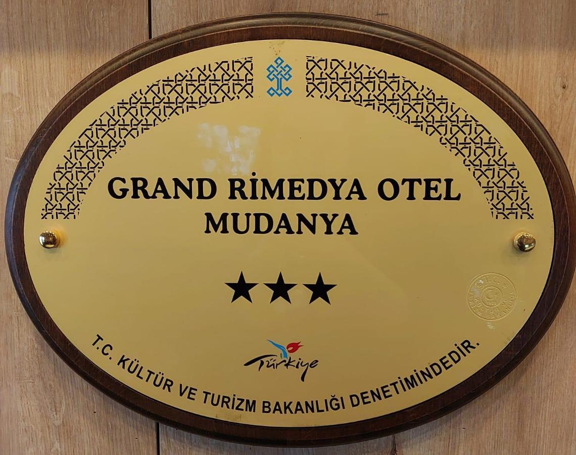 Grand Rimedya Hotel Mudanya Bursa Extérieur photo